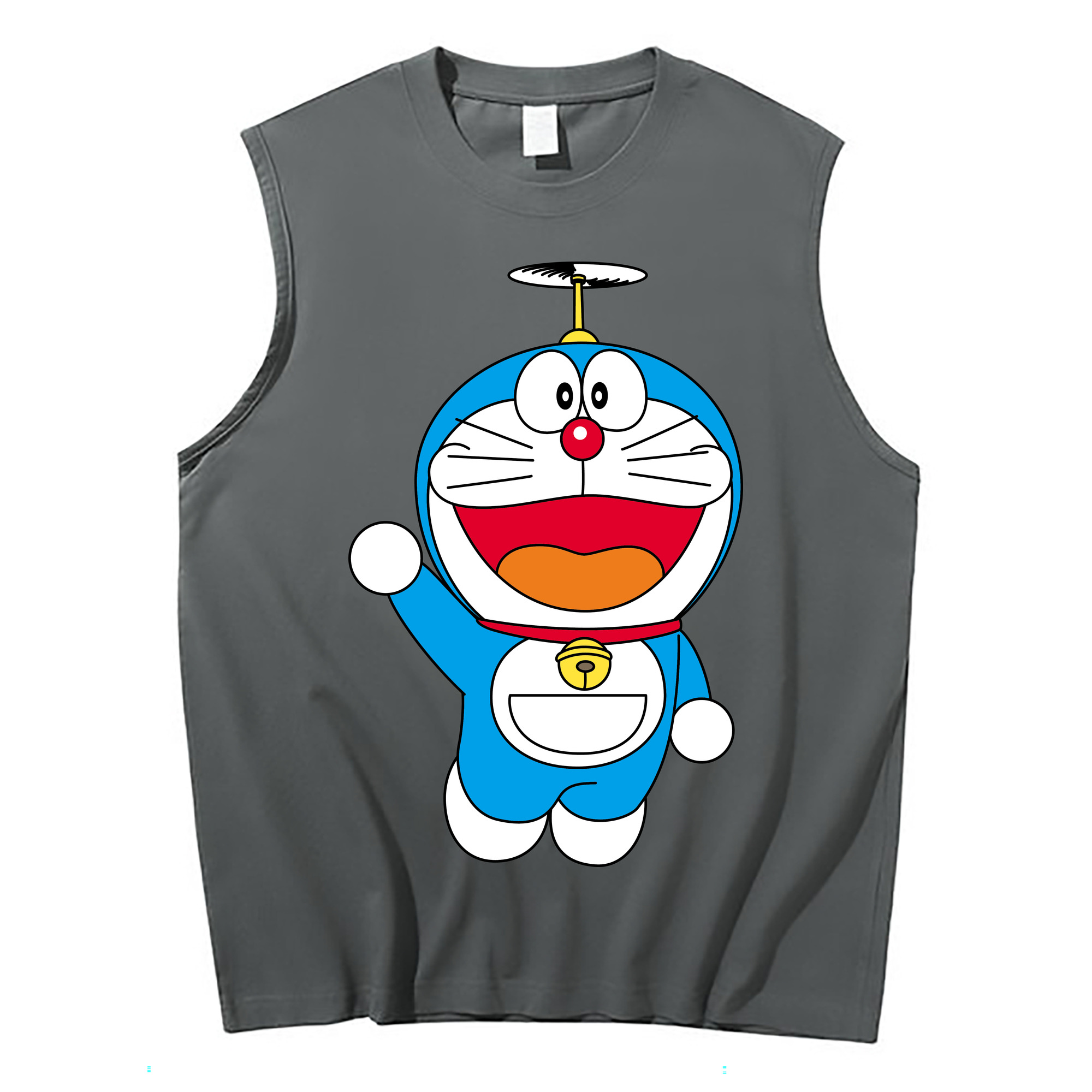 （画像用） ドラえもん Doraemon コットン100％タンクトップ（フロントプリント）